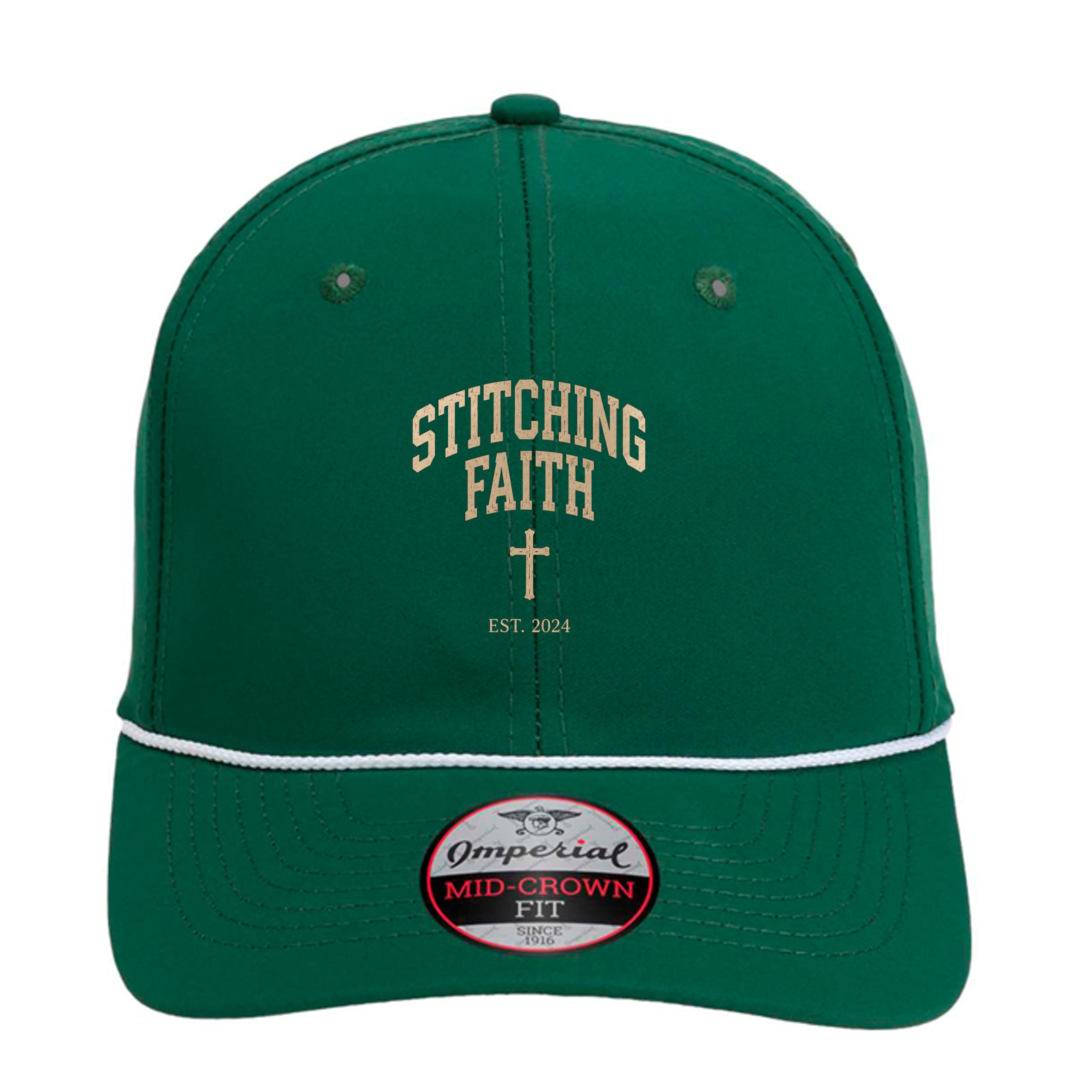 Forest/ White - 7054 - FRONT